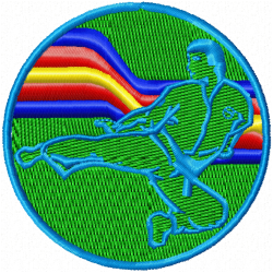 Karate Embroidery Design 5